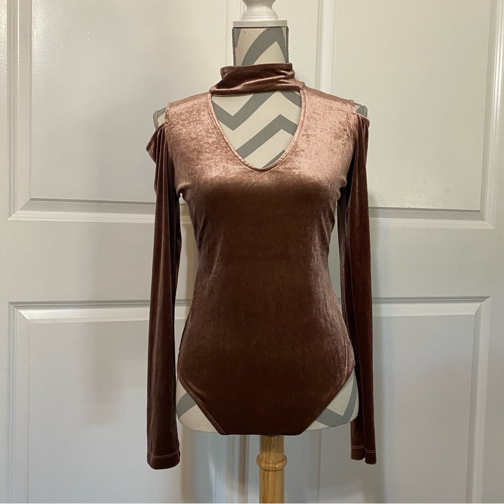 Harlow & Graham Large Velvet Bodysuit